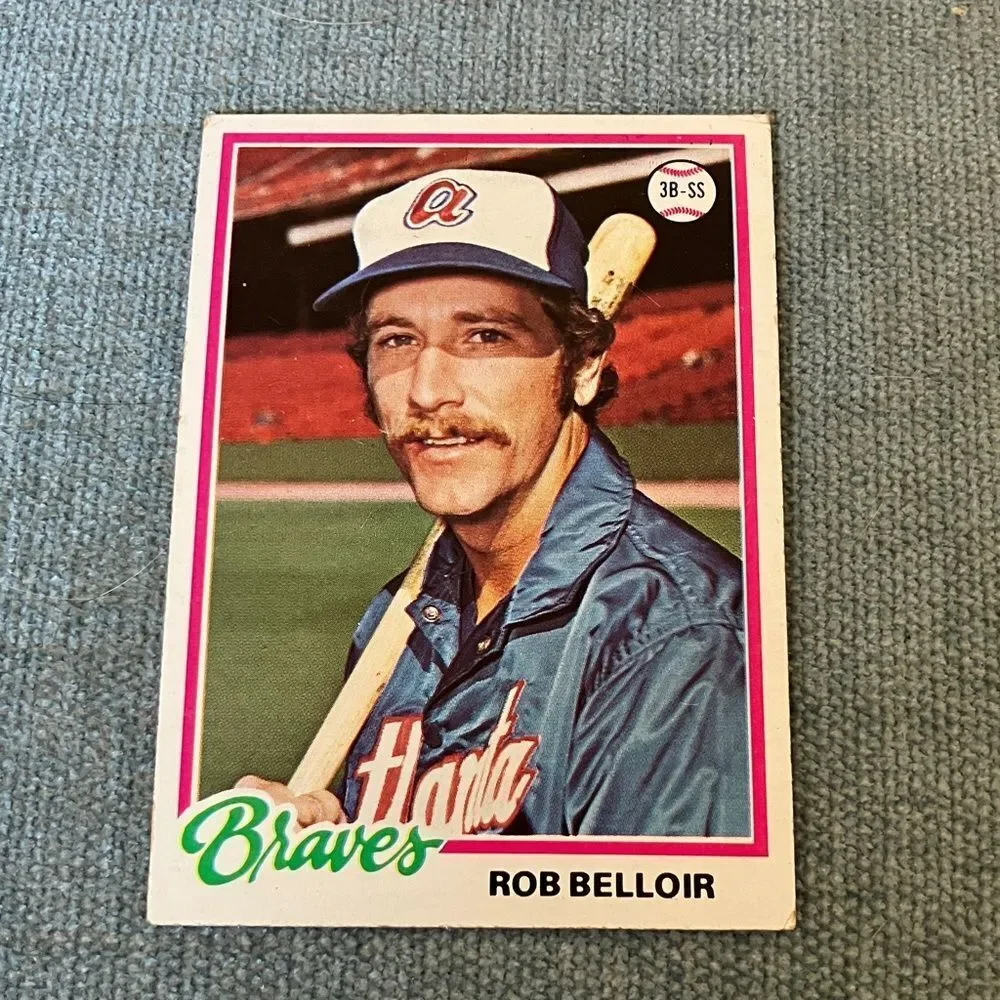 1978 Topps Atlanta Braves Baseball Card Trading Card
